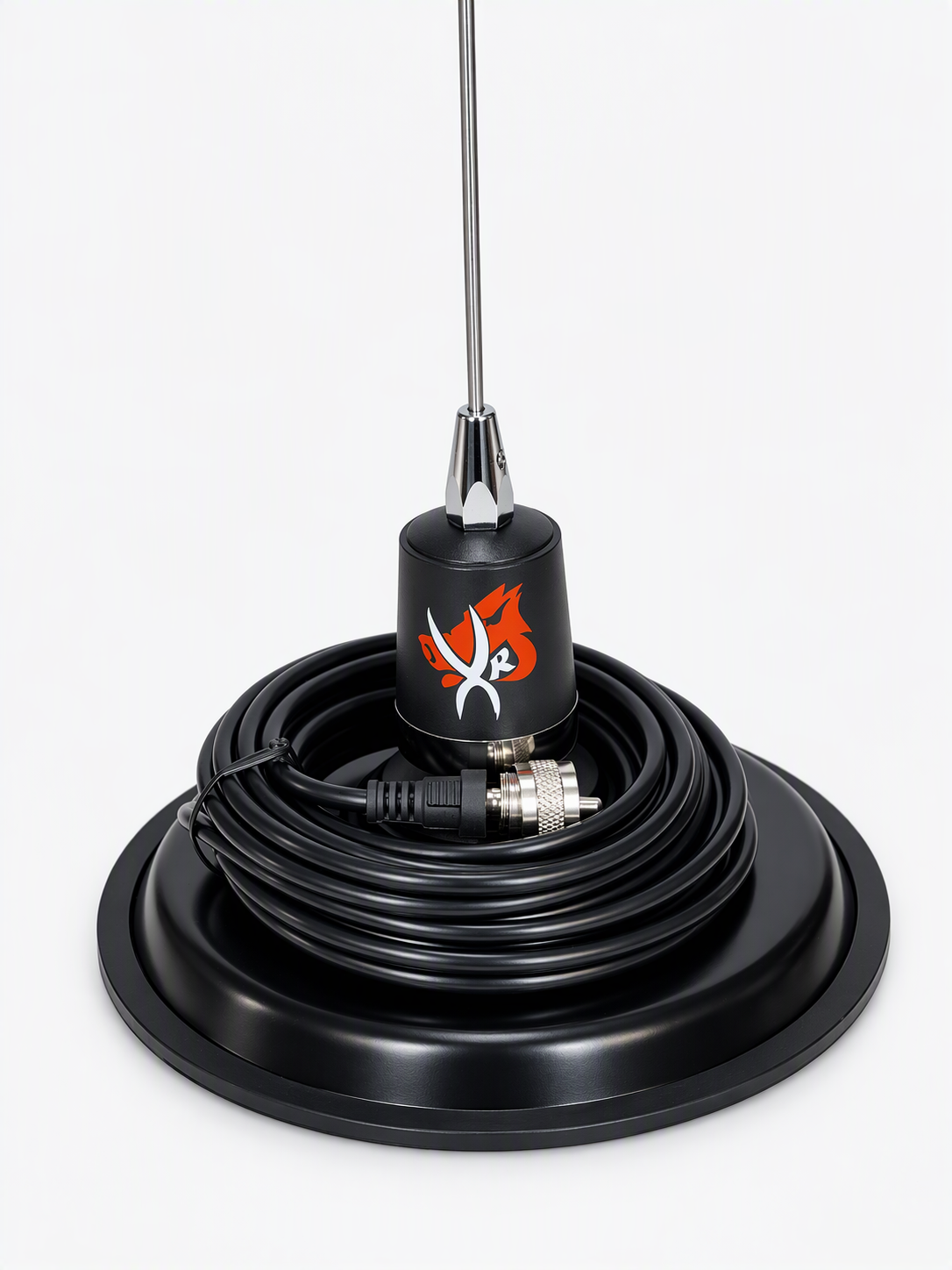 VHF Xtenda Range Super 7 Mag Base with NON-Spring Antenna