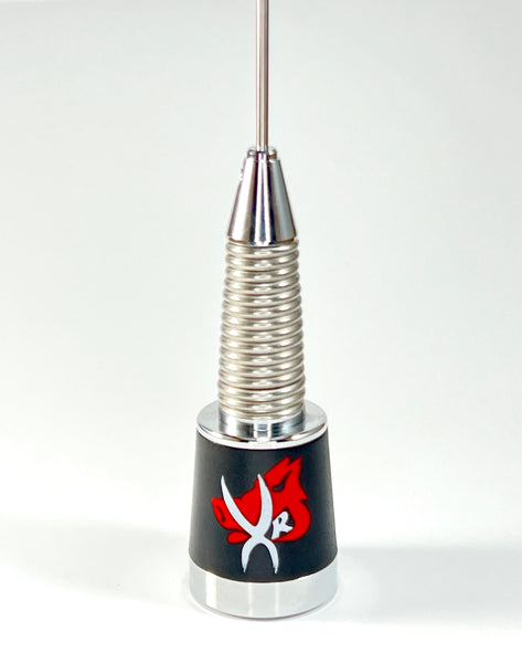 XTENDA Range LOGO VHF Radio Spring Antenna With Whip