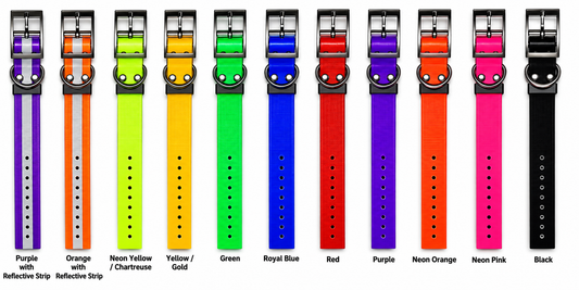 Hound Recovery Hi-Vis Hunting Dog Collar For Garmin and ESeek.