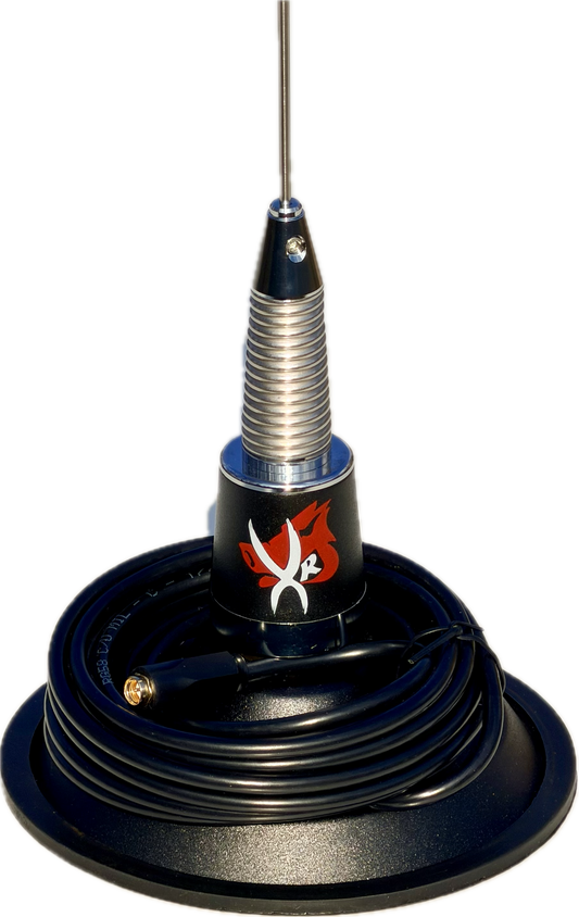 GPS Xtenda Range BIG 6” Mag Base With Spring Antenna