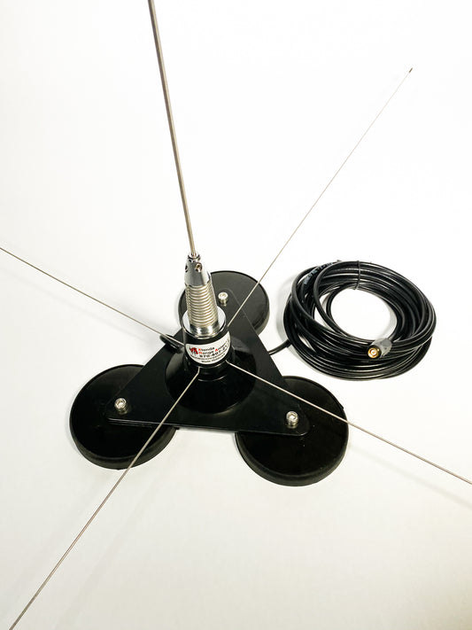 GPS Xtenda Range Triple Magnet Base with Spring Antenna